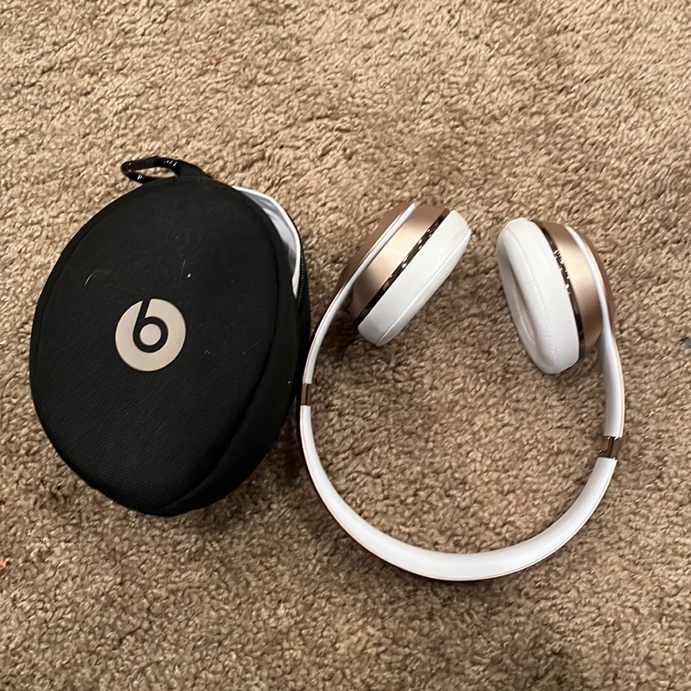 Rose gold Beats by Dre